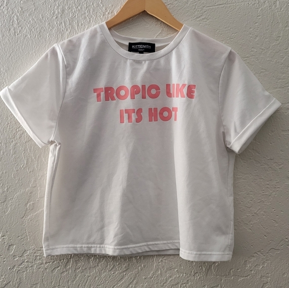 Kittenish Tropic Like It's Hot Top Size Medium - Picture 1 of 4